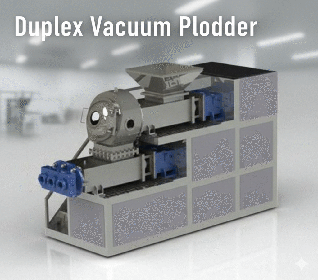Vacuum Plodder Machine for Soap Manufacturing Plant