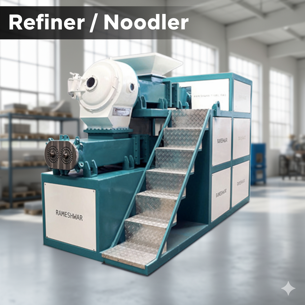 Refiner Noodler Machine for Soap and Detergent Plant