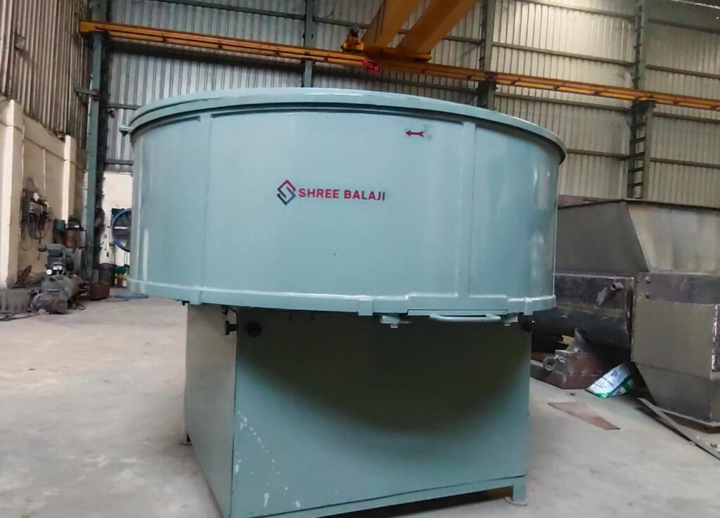 Shree Balaji Detchem Detegrent Powder Mixing Machine Pan Mixer Machine