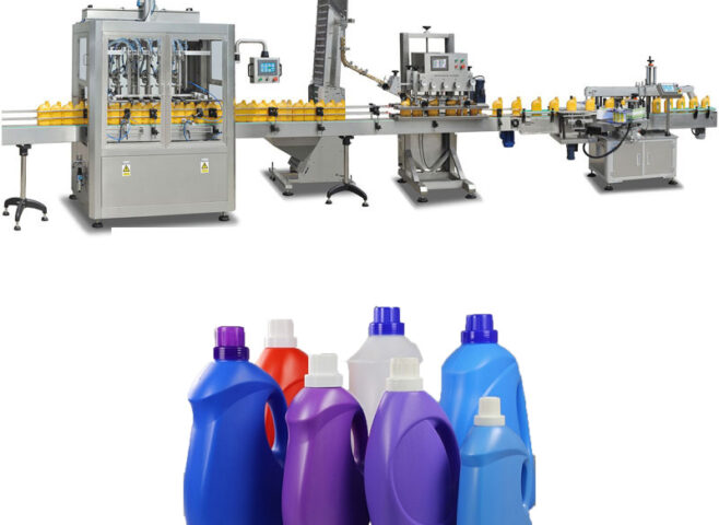 Liquid Detergent Filling Machine