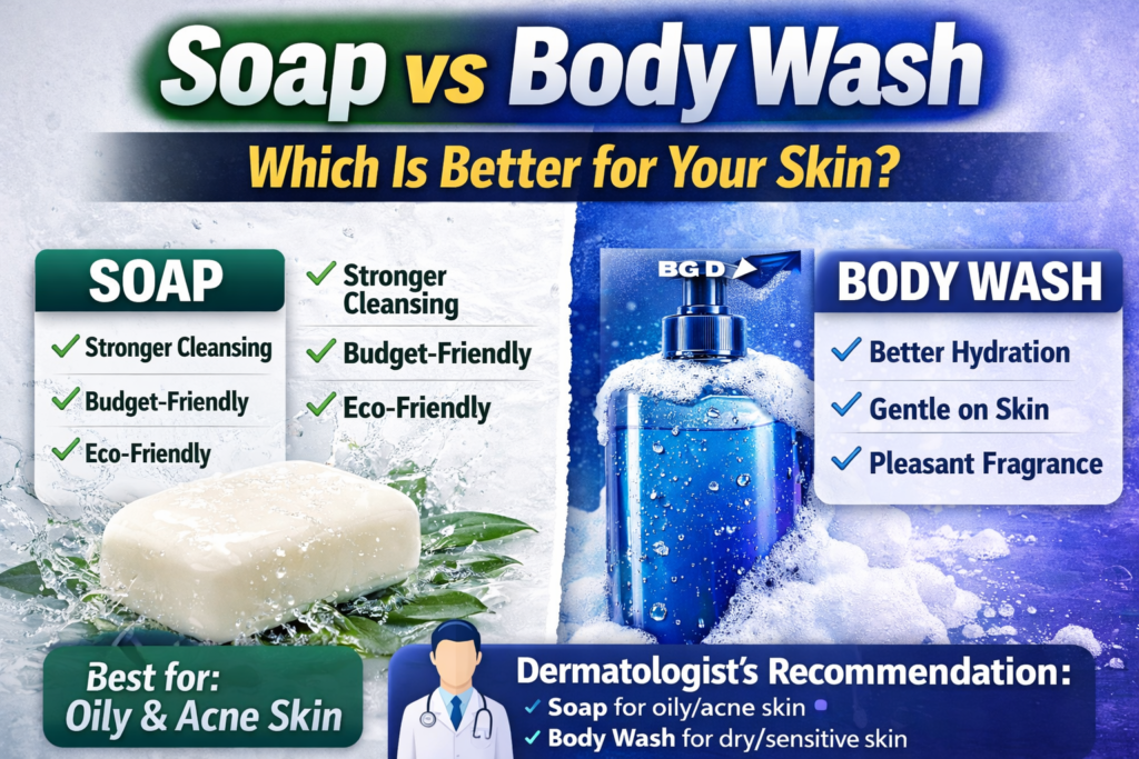 Soap vs Body Wash: Which Is Better for Your Skin Soap vs Body Wash: Which Is Better for Your Skin?
