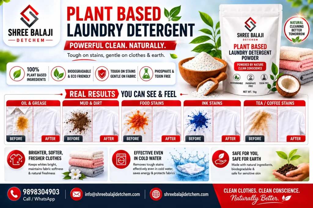 Laundry Detergent Plant Based