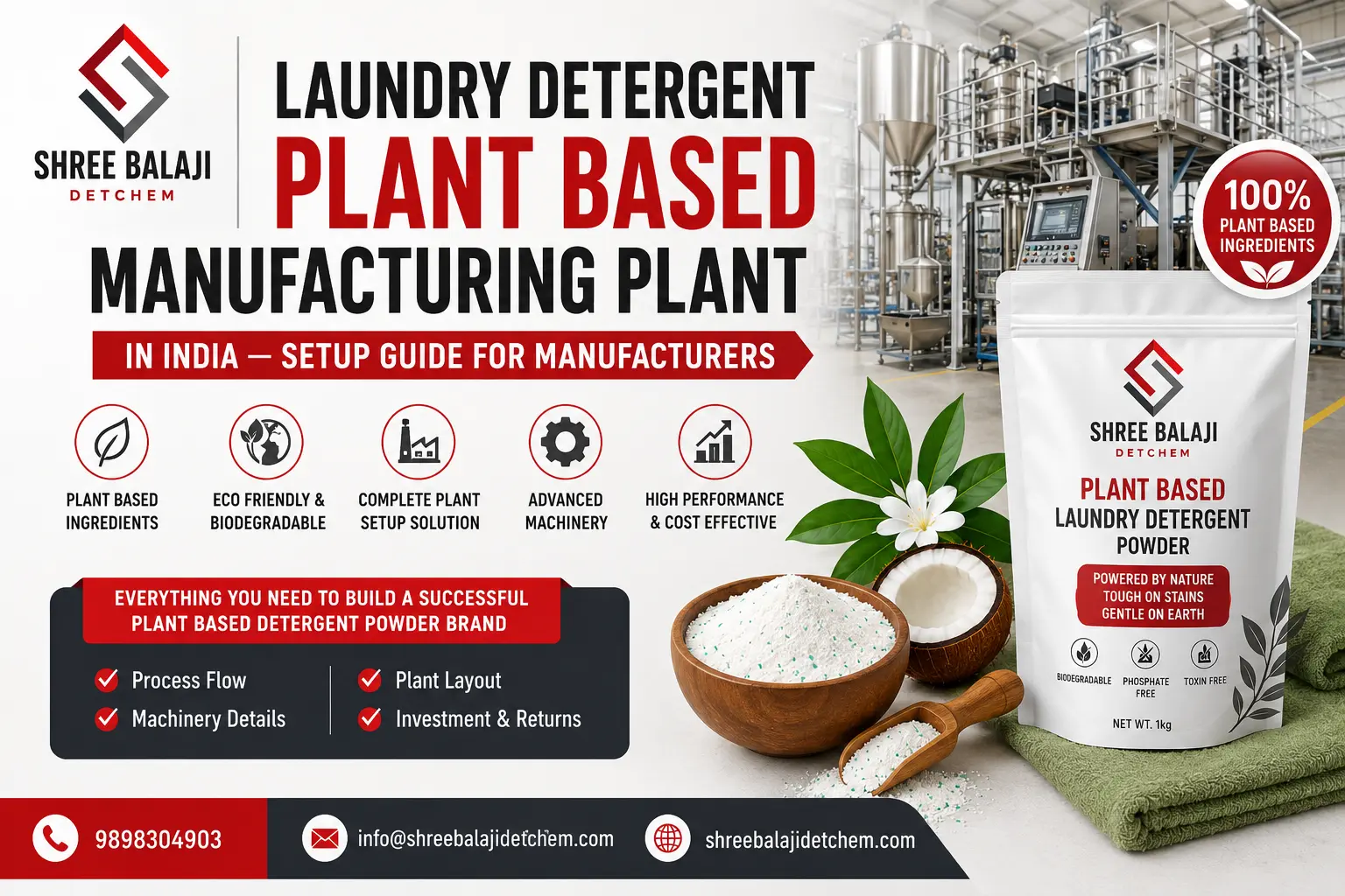 Laundry Detergent Plant Based Manufacturing Plant in India — Setup Guide for Manufacturers
