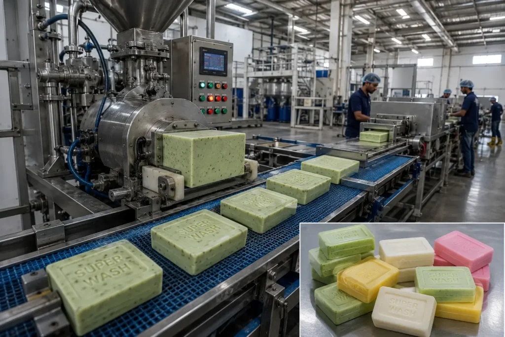 Exporting Laundry Soap Plants Worldwide