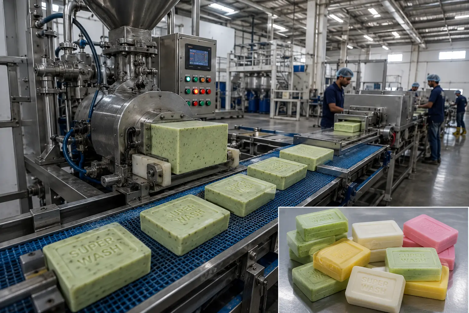 Exporting Laundry Soap Plants Worldwide