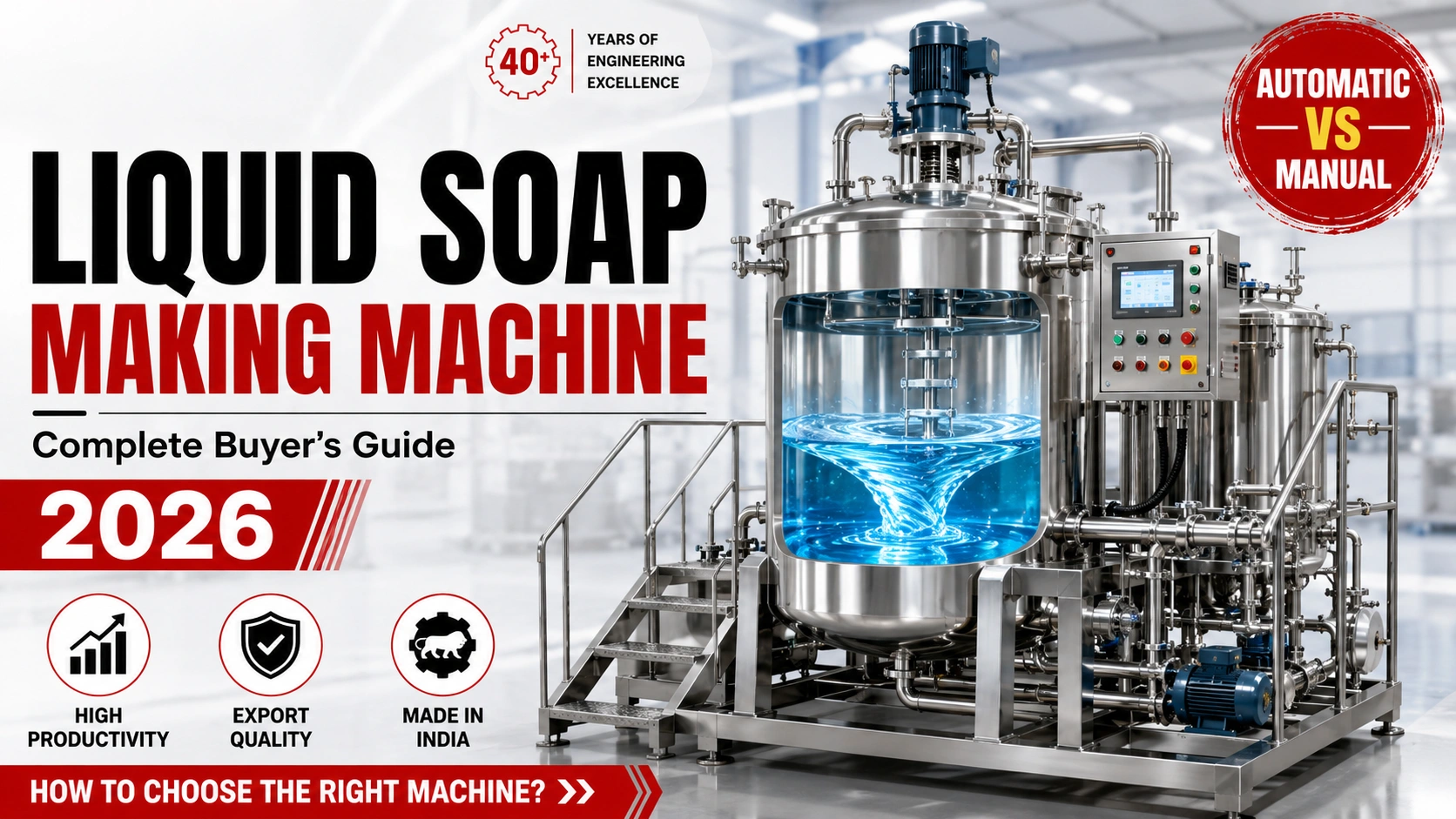 Liquid Detergent Plant | Tank, Mixer & Filling Machine | Complete Setup for Small And Large